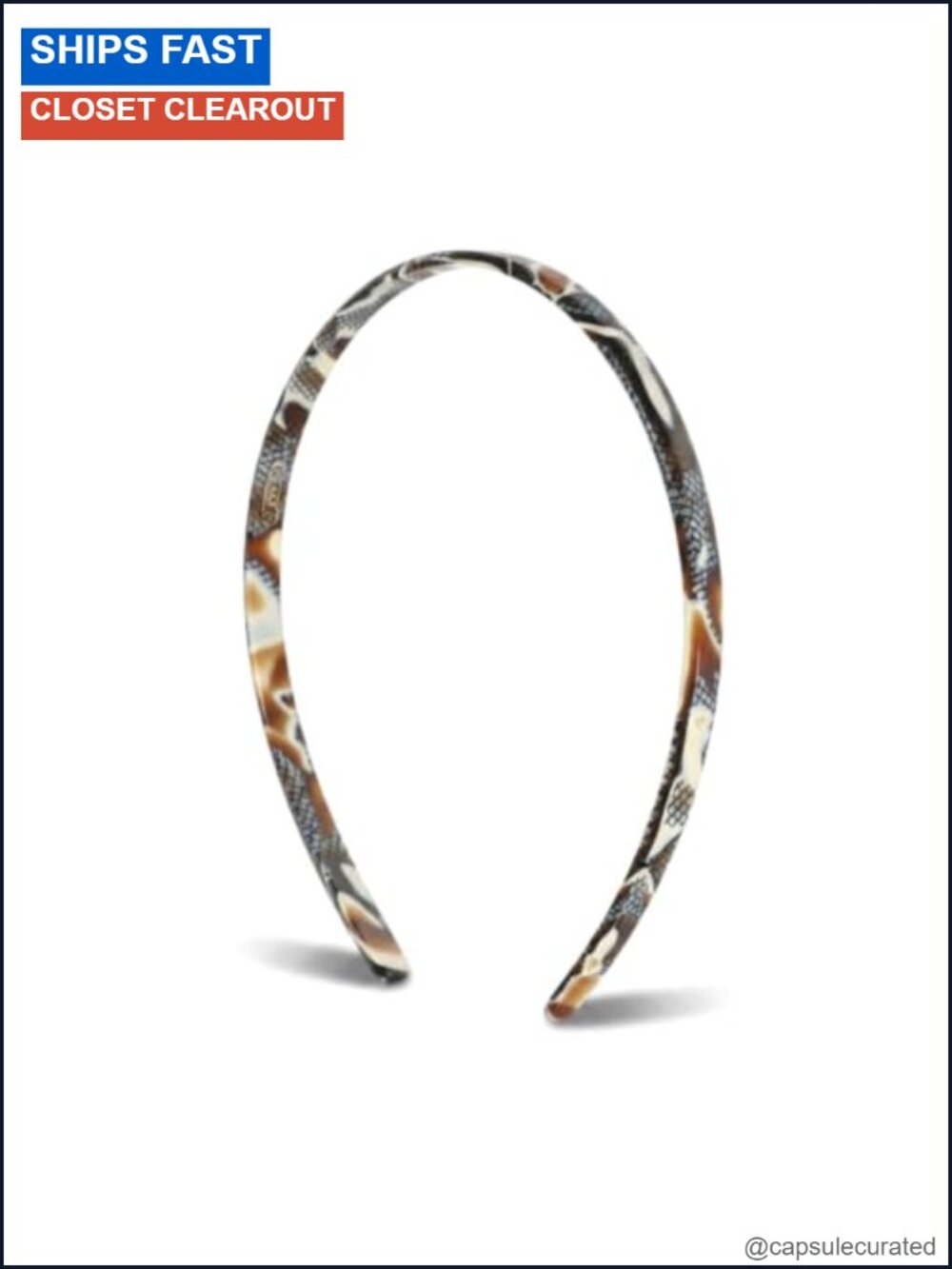 1/4" Ultracomfort Headband for Women – Flexible No-Slip Hair Accessory